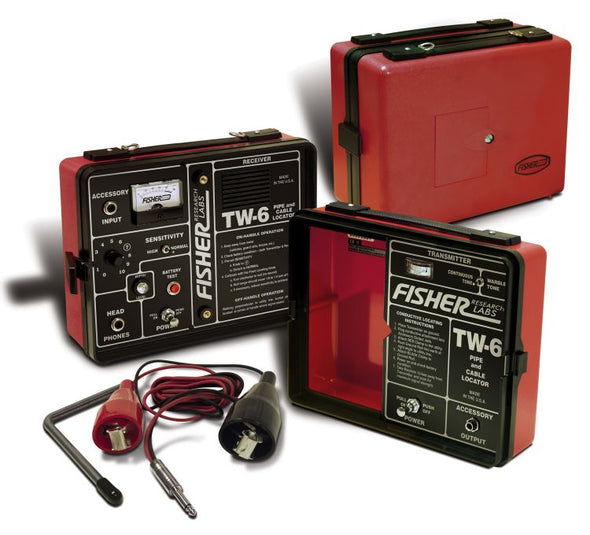 Fisher TW-6 Split-Box Locator and Metal Detector
